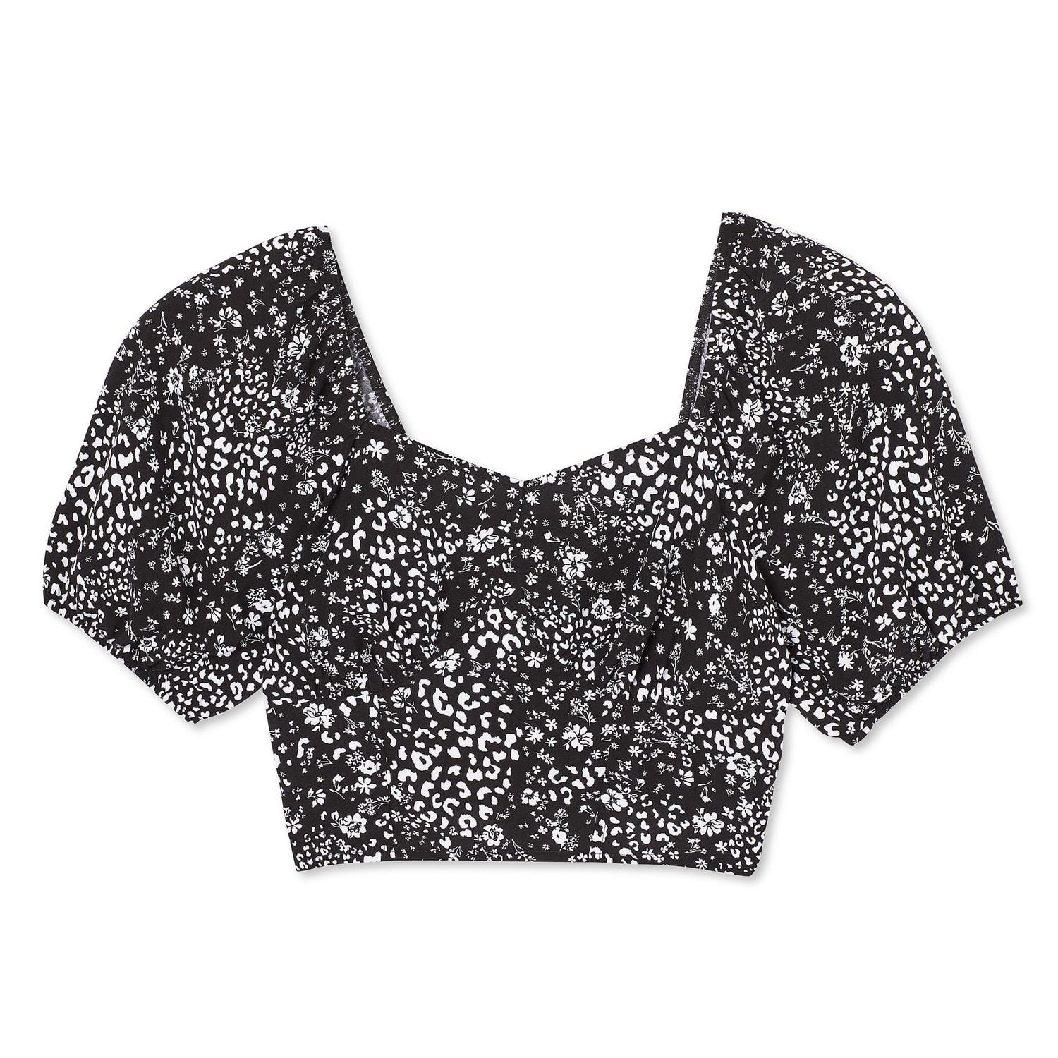 Haut corset à manches bouffantes No Boundaries pour femmes