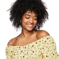 thumbnail image 4 of No Boundaries Women's Puff Sleeve Corset Top, 4 of 6
