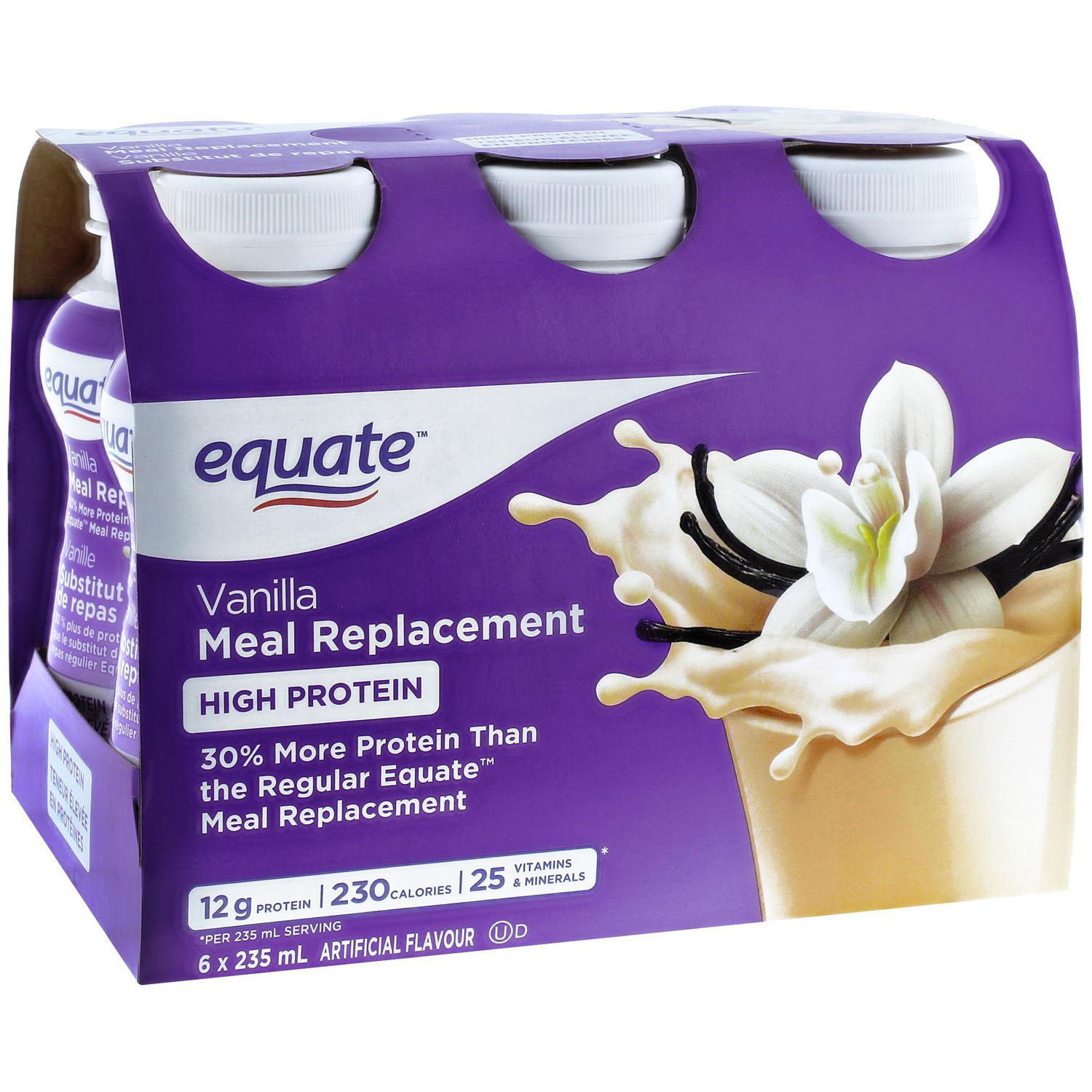 Equate High Protein Vanilla Meal Replacement