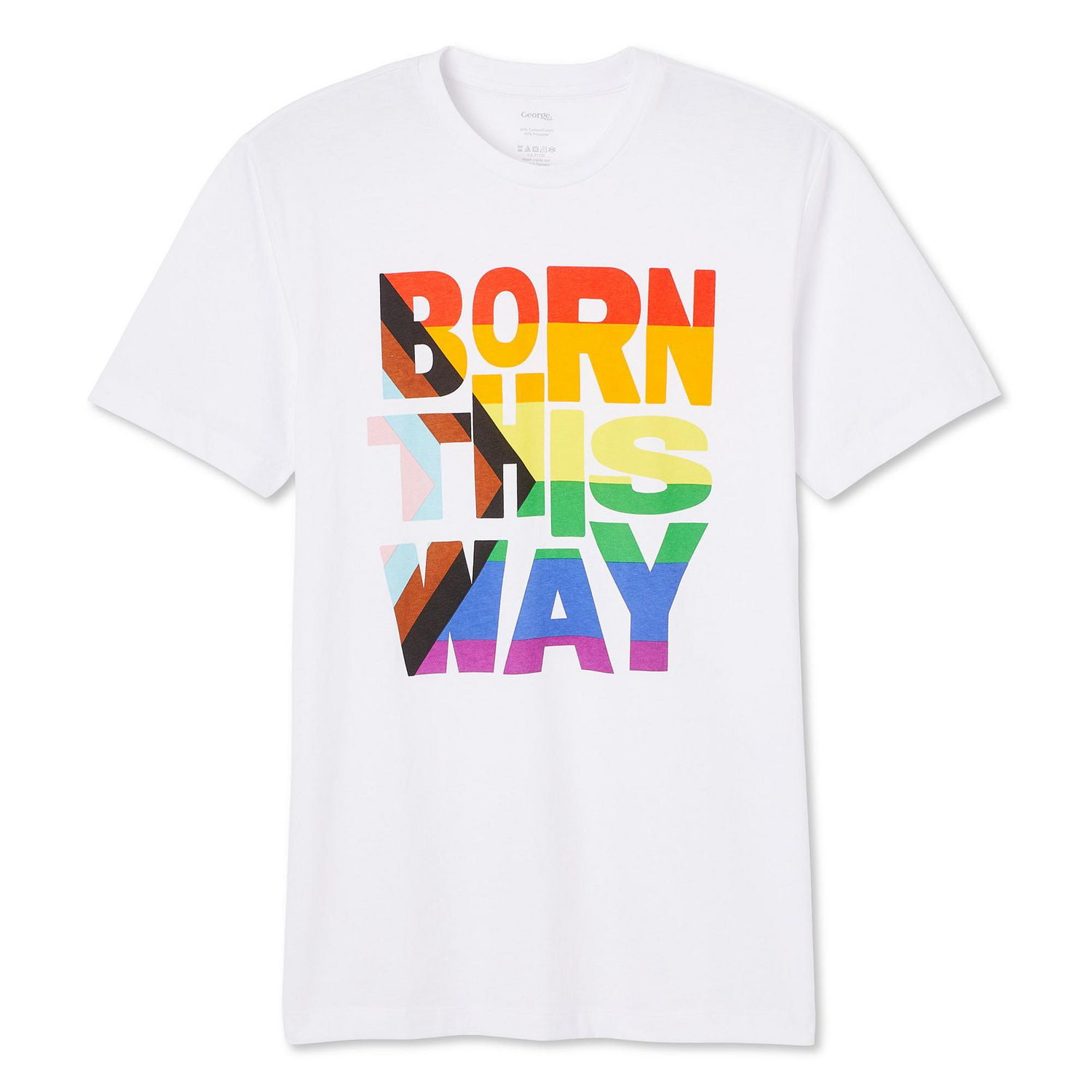 George Adult Gender Inclusive Pride Tee