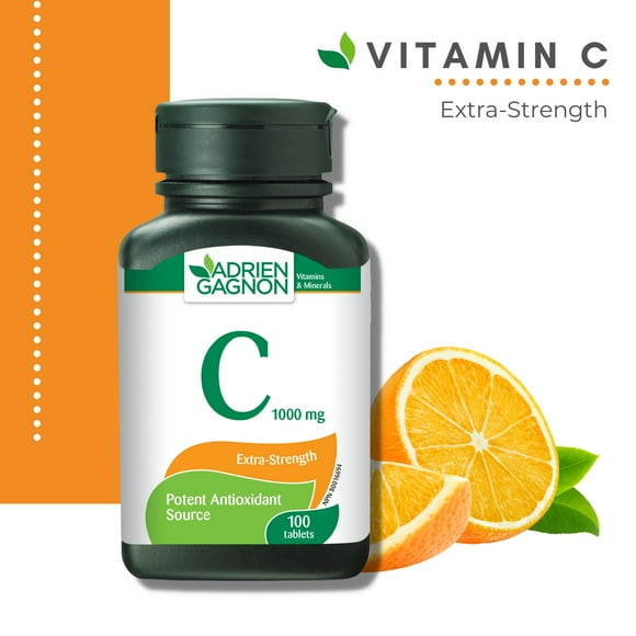 Adrien Gagnon-Extra Strength Vitamin C, 1000 mg