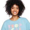 thumbnail image 4 of No Boundaries Women's Cropped Tee, 4 of 6
