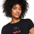 thumbnail image 4 of No Boundaries Women's Rib Baby Tee, 4 of 6