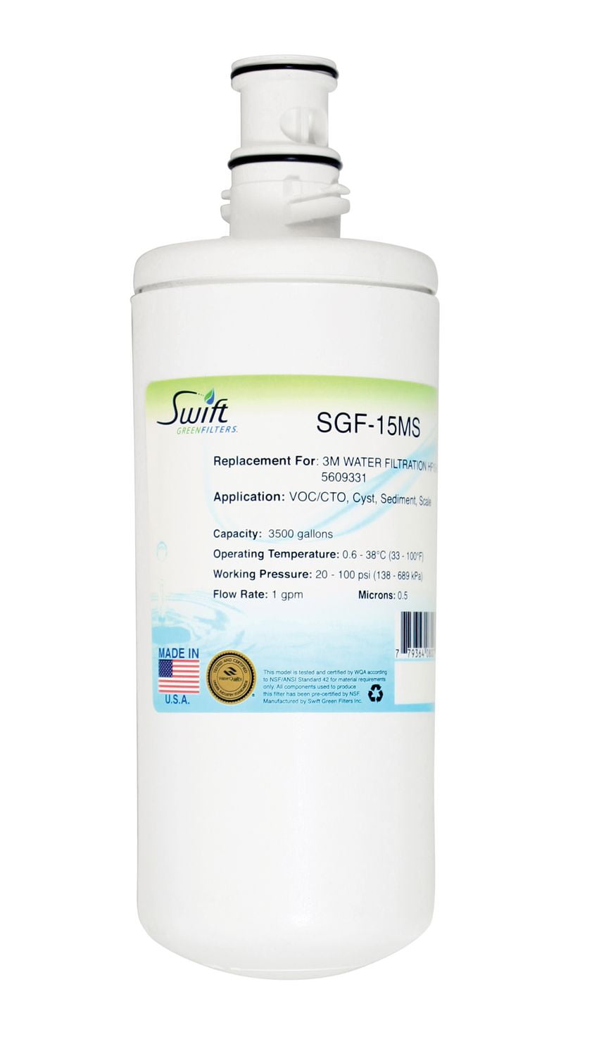 3M HF15MS Filter Replacement SGF15MS by Swift Green Filters Walmart