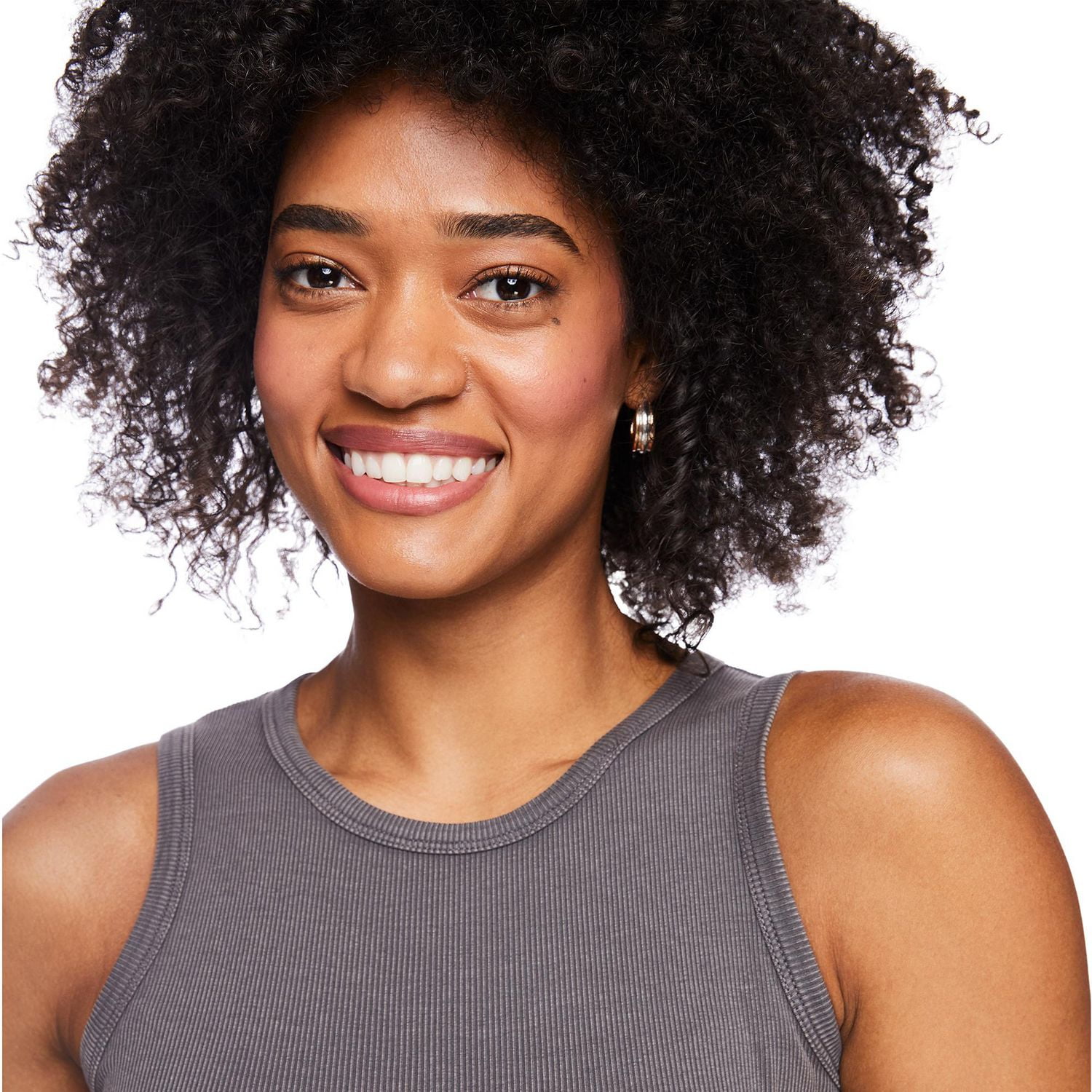 No Boundaries Women's Rib Tank Dress