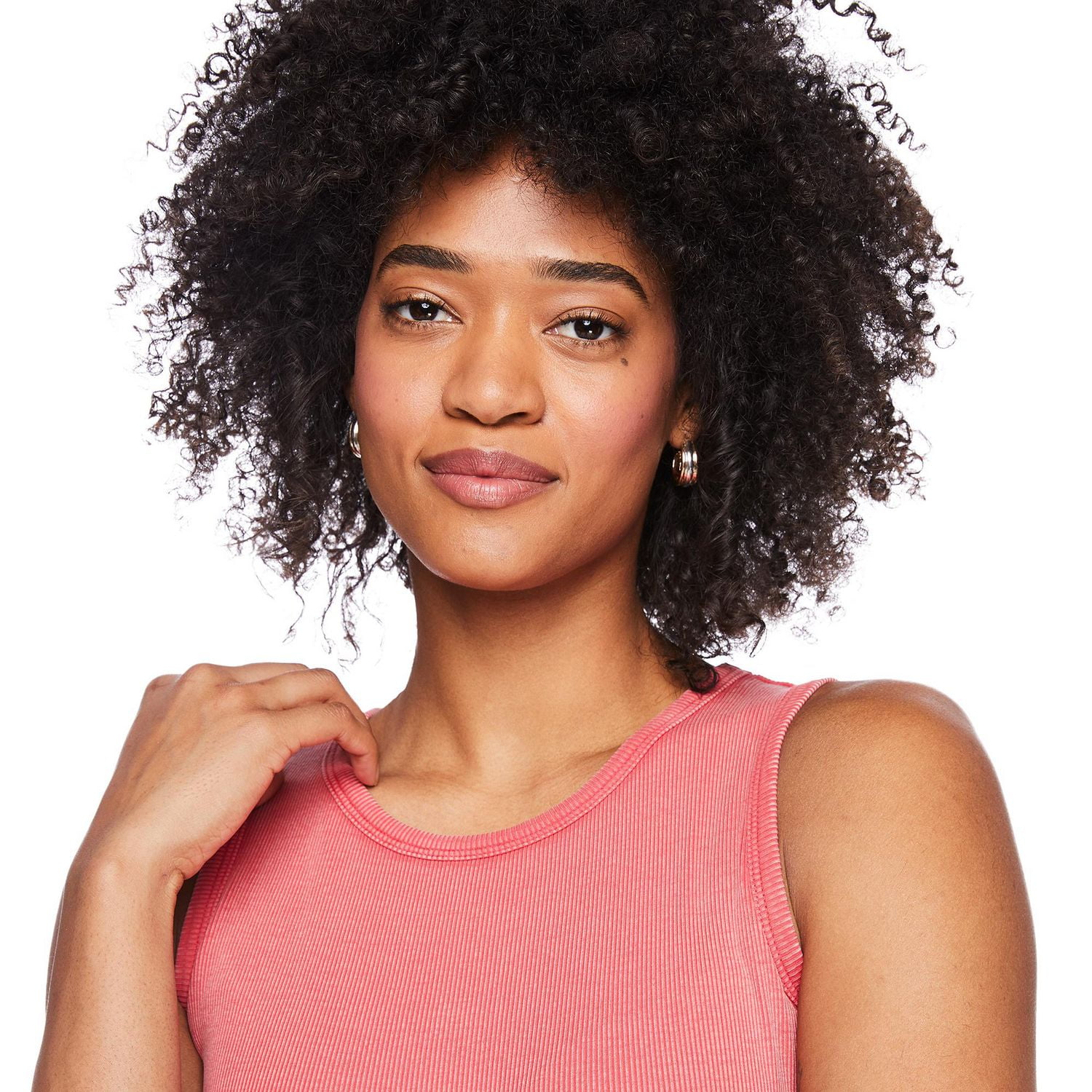 No Boundaries Women's Rib Tank Dress