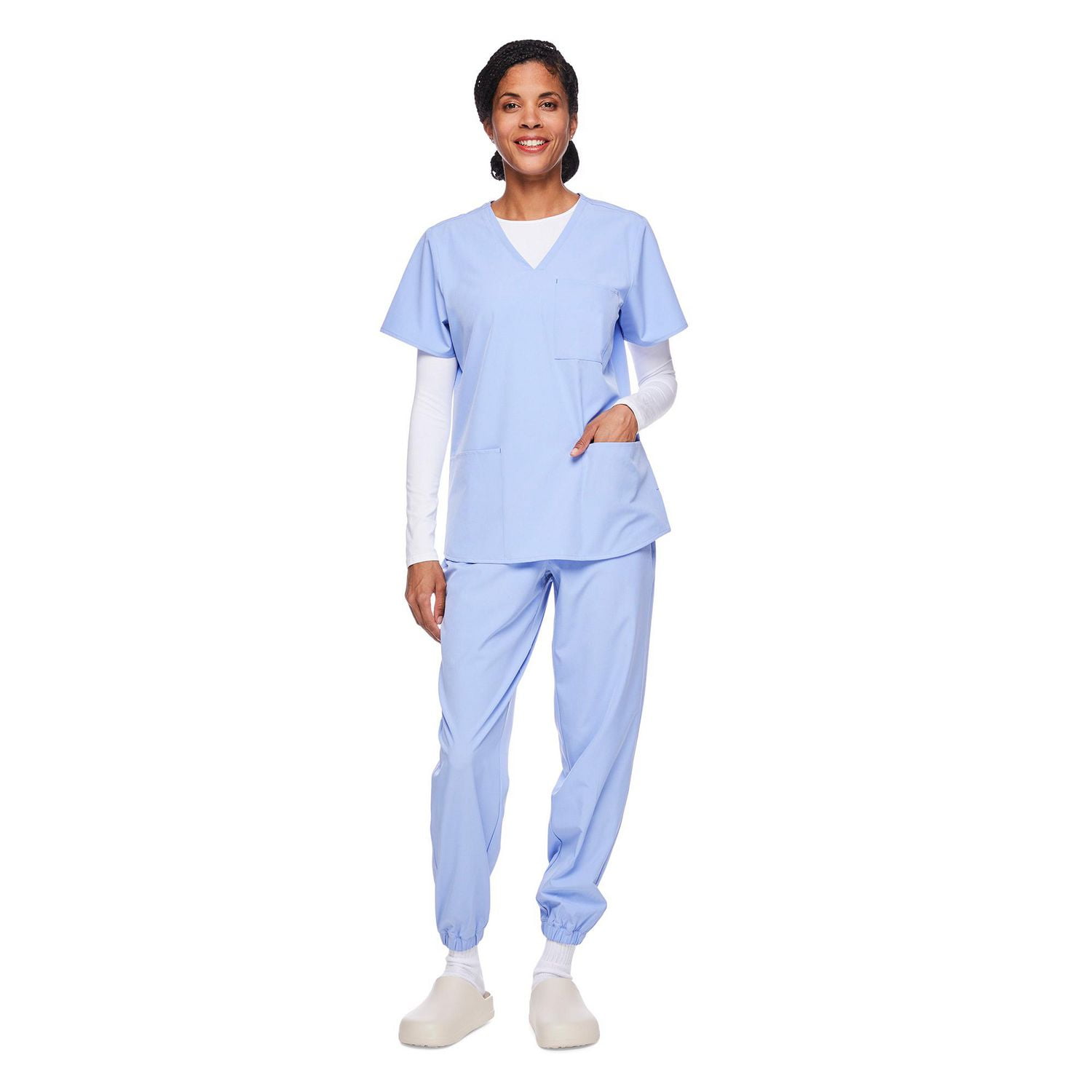 George Women's V-Neckline Scrub Top - Online Exclusive