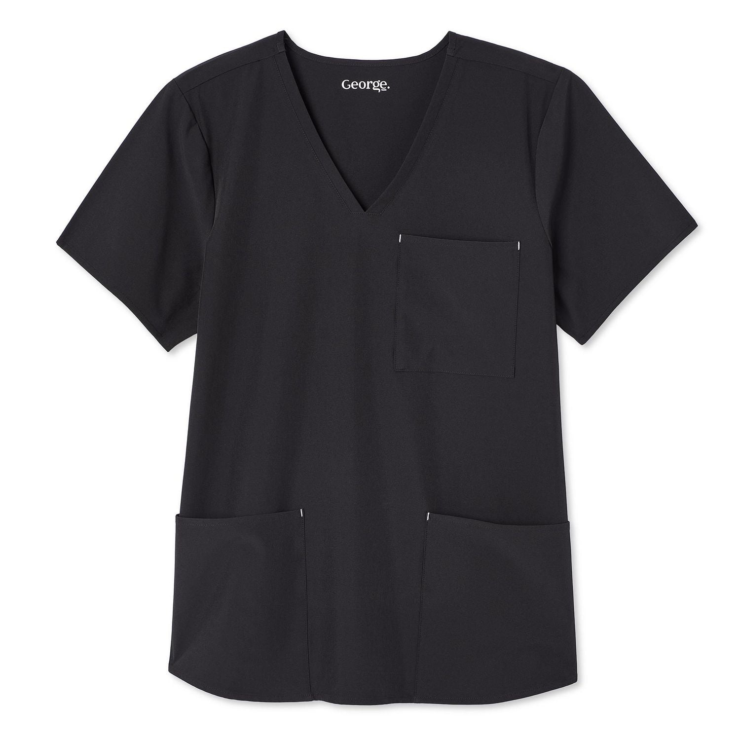 George Women's V-Neckline Scrub Top