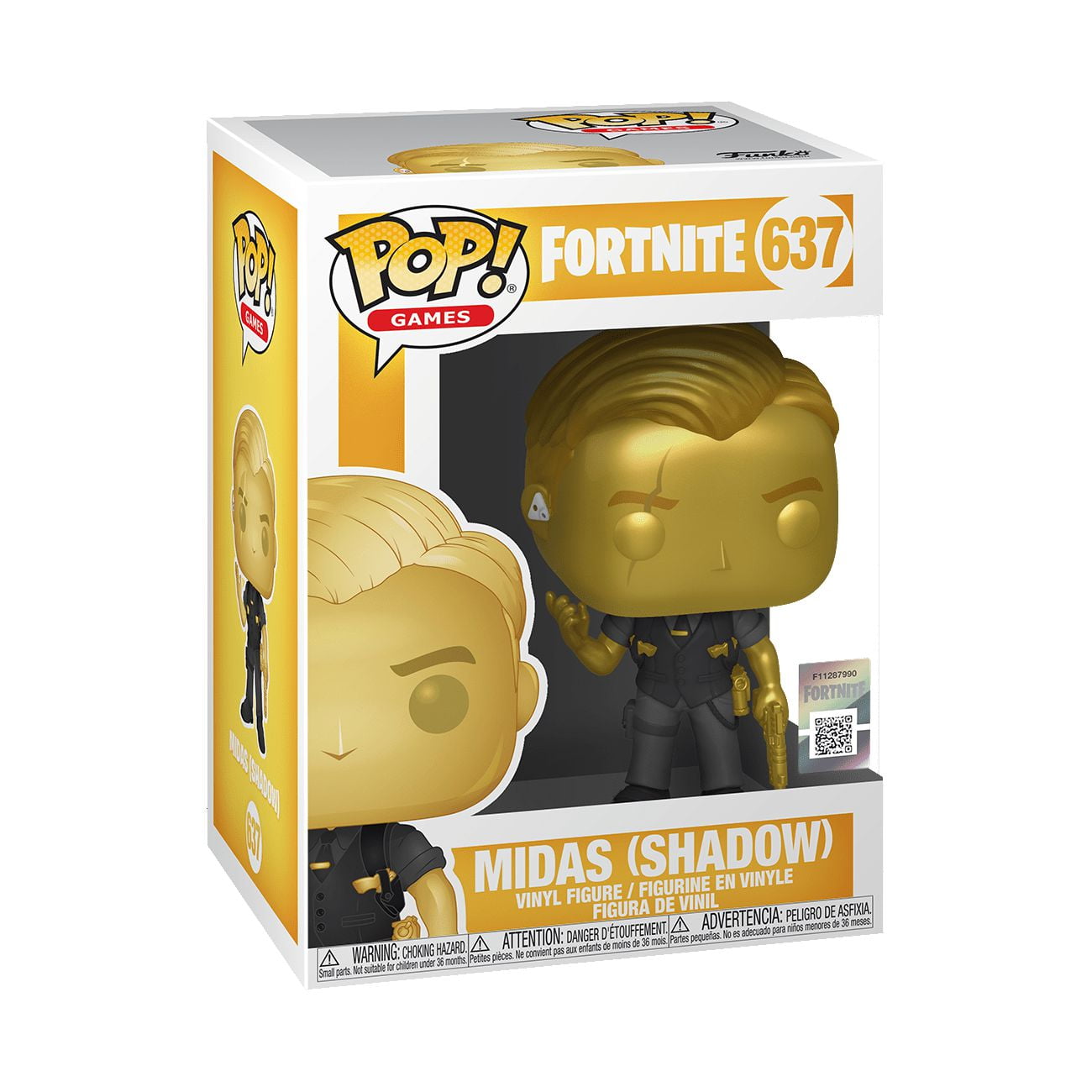 Funko POP! Fortnite Midas (Shadow) (Gold) (Metallic) Vinyl