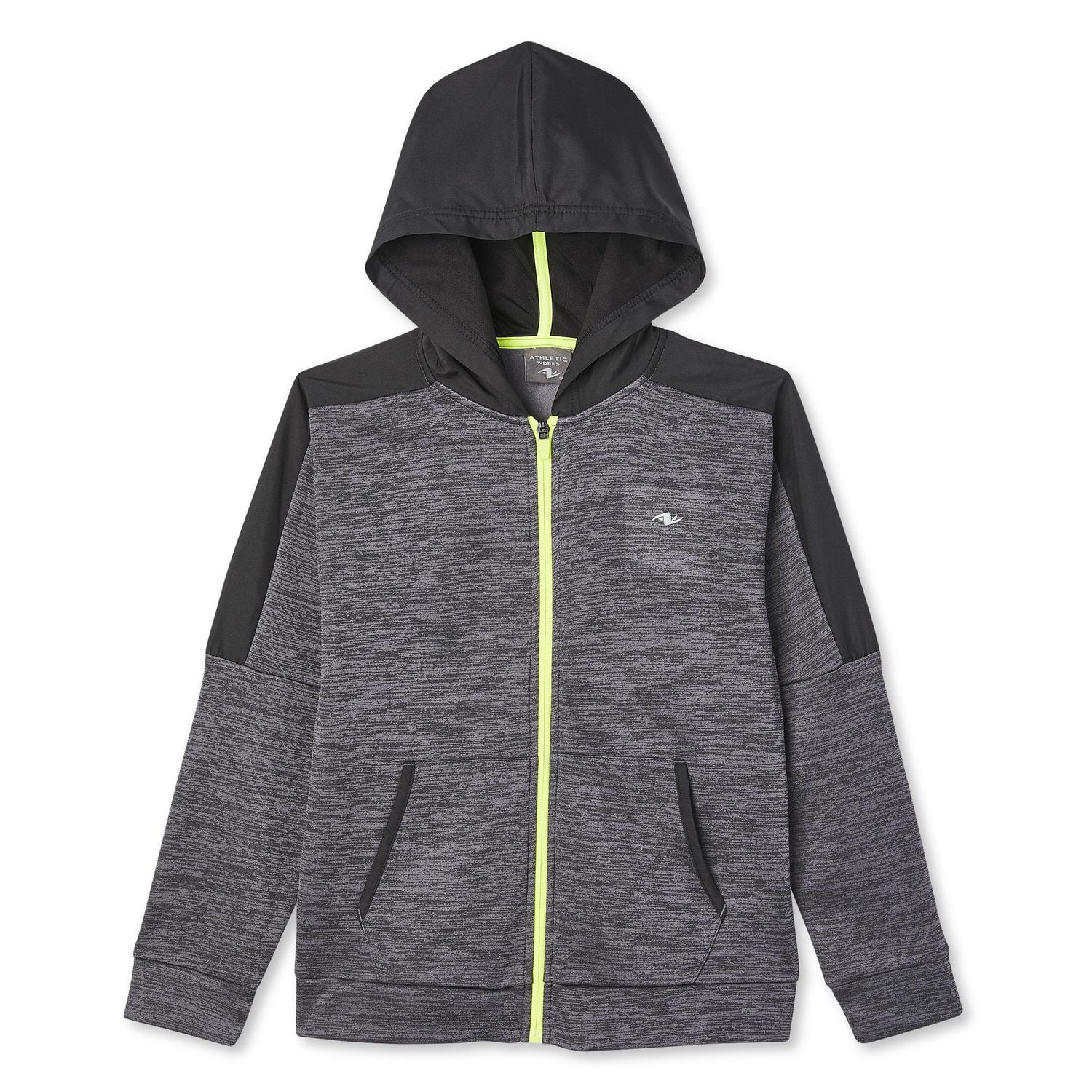 Athletic Works Boys' Full-Zip Tech Fleece Hoodie | Walmart Canada