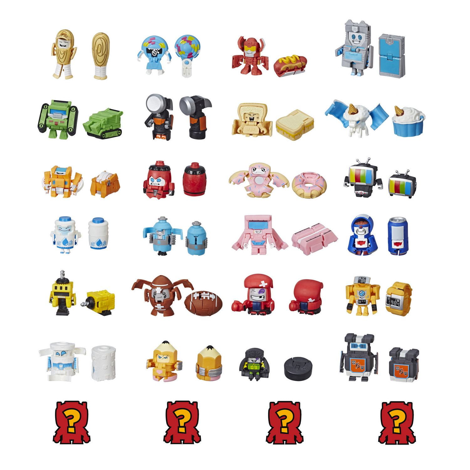 Transformers BotBots Toys Series 1 Jock Squad 8 Pack Walmart