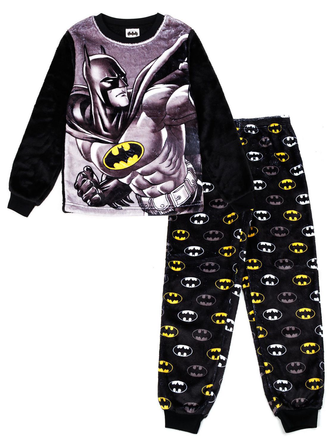 Batman two piece pajama set for boys