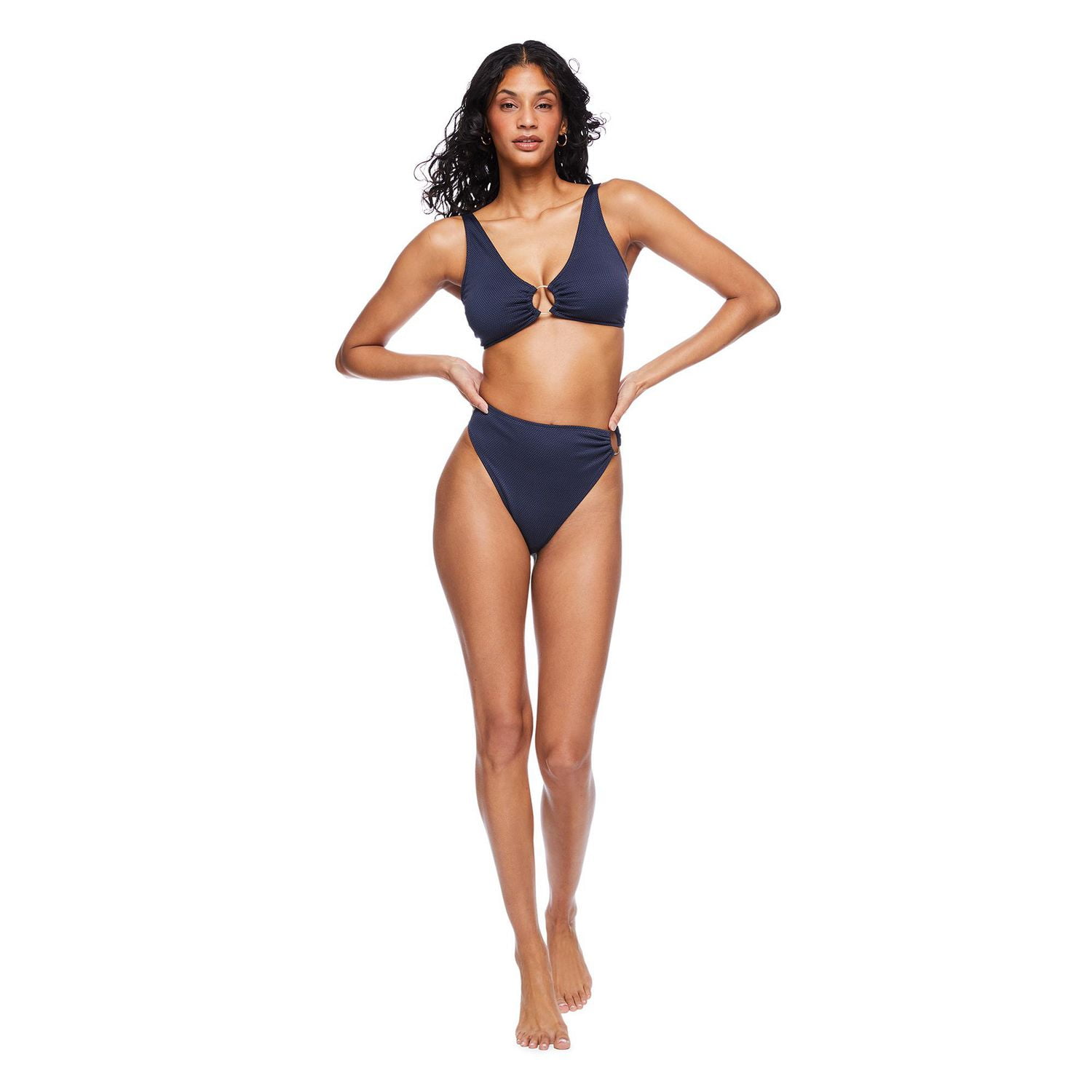 Haut de bikini avec anneau en O George pour femmes