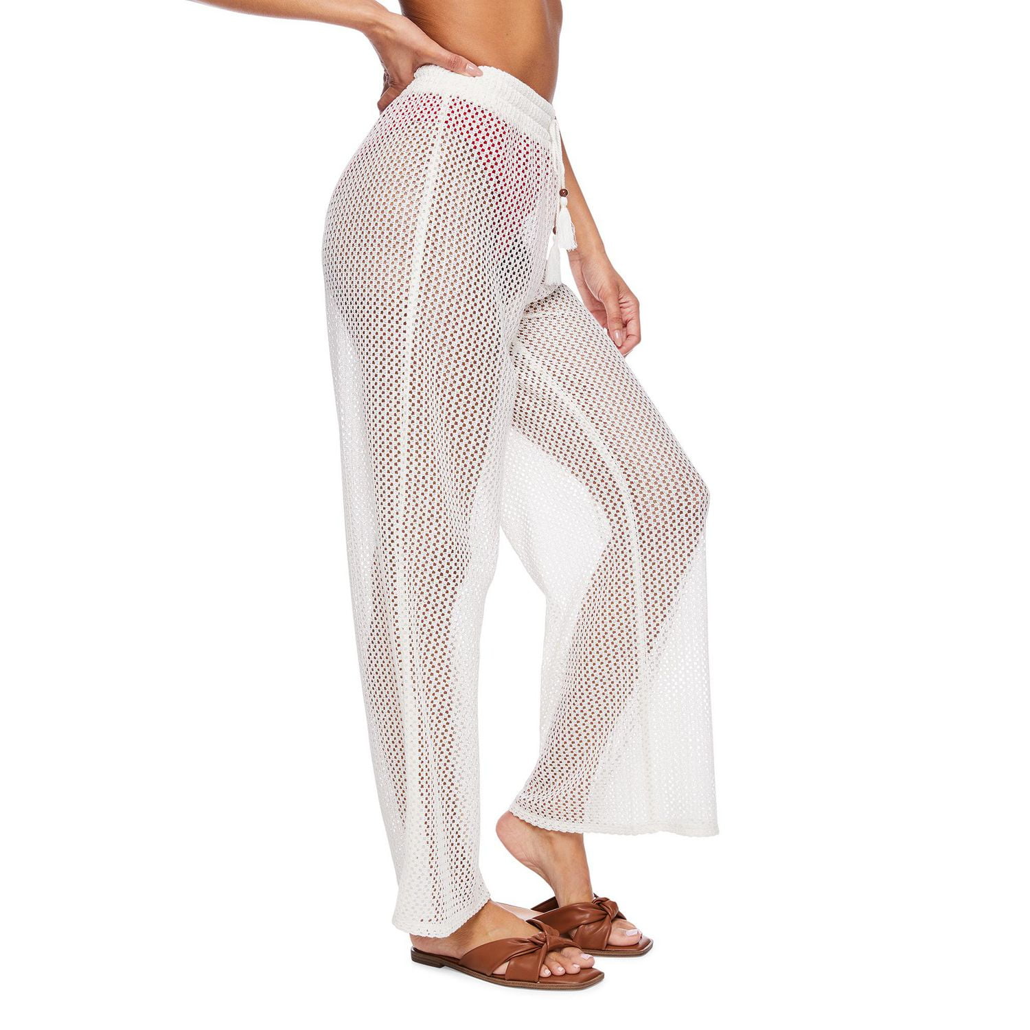 George Women's Crochet Cover-Up Pant