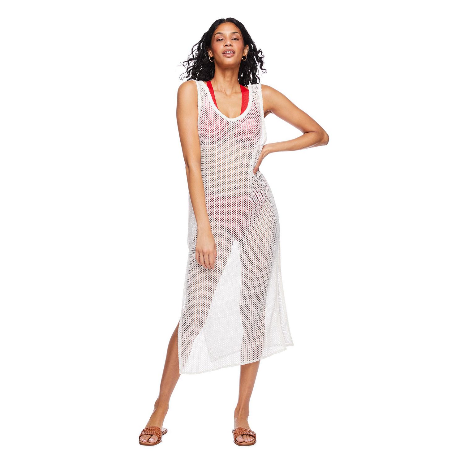 Robe cache-maillot en crochet George pour femmes