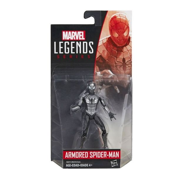 Figurine Spider-Man en armure de 9,5 cm (3,75 po) de la série légendes de Marvel