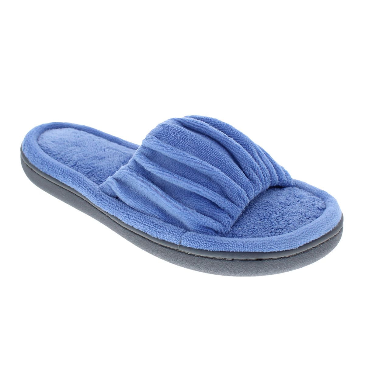 ISOspa by isotoner® Women's Melissa Microterry Slide Slippers Walmart