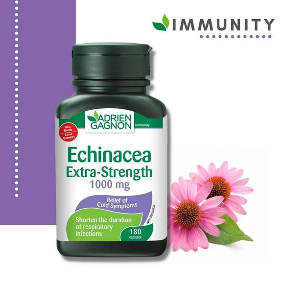 Adrien Gagnon-Extra Strength Echinacea,1000mg, 180 capsules