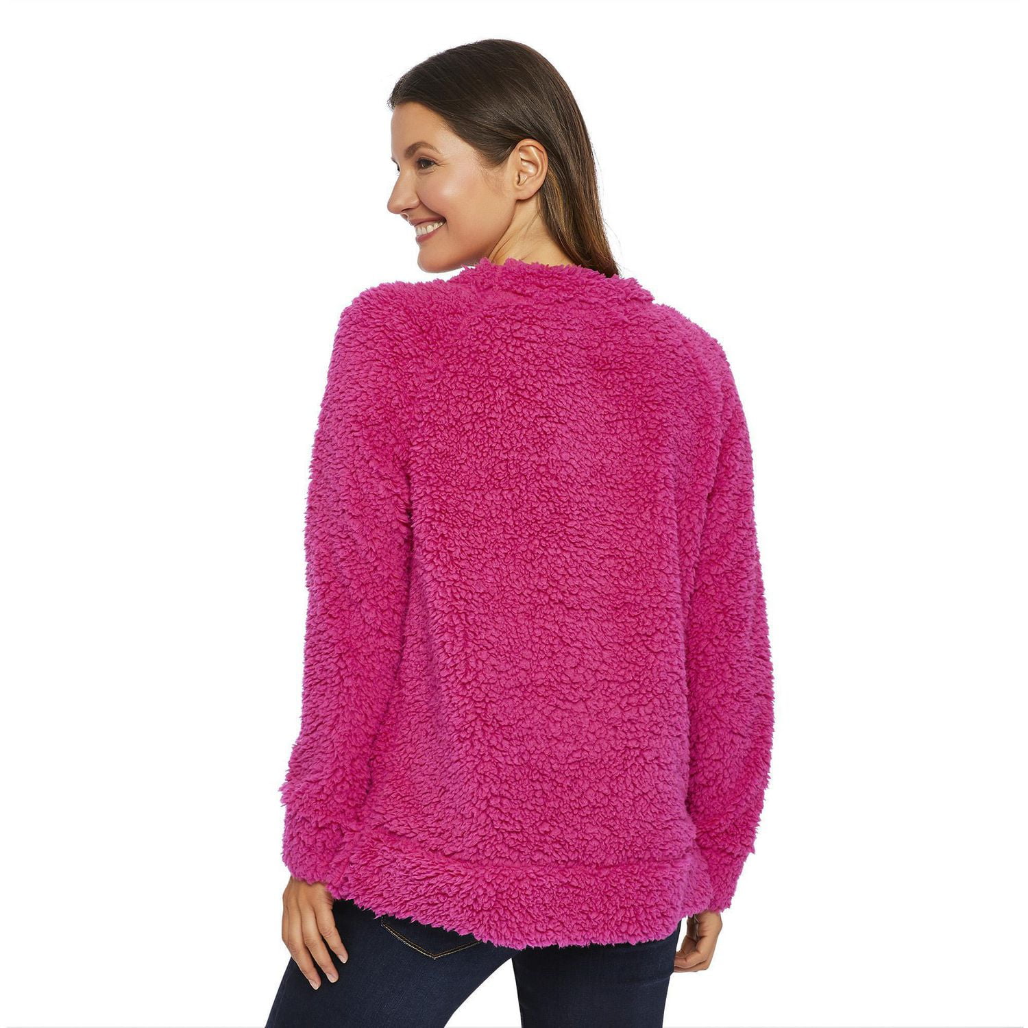 George Ladies Ugly Christmas Embellished Sherpa Tops