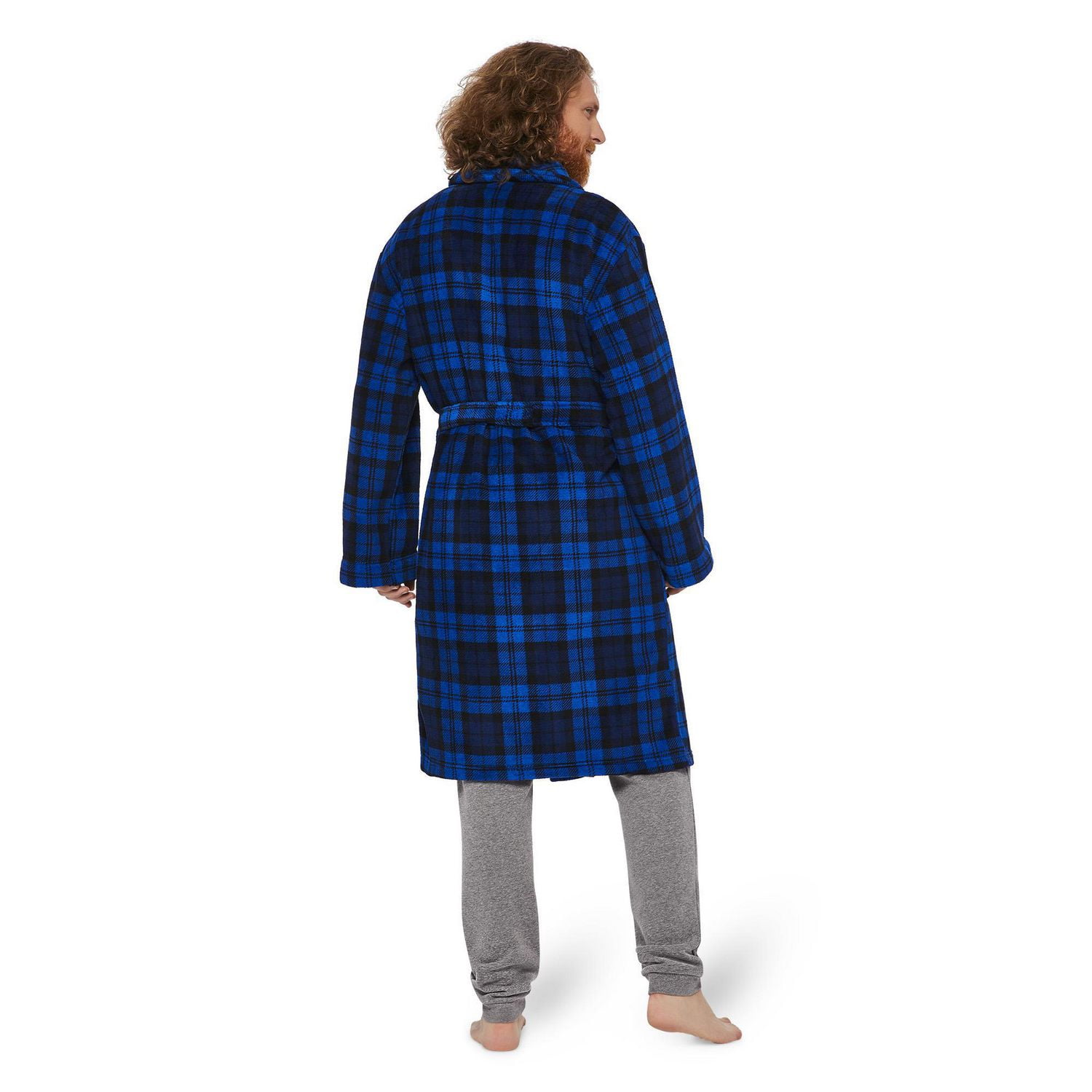 Robe de chambre en molleton George pour hommes