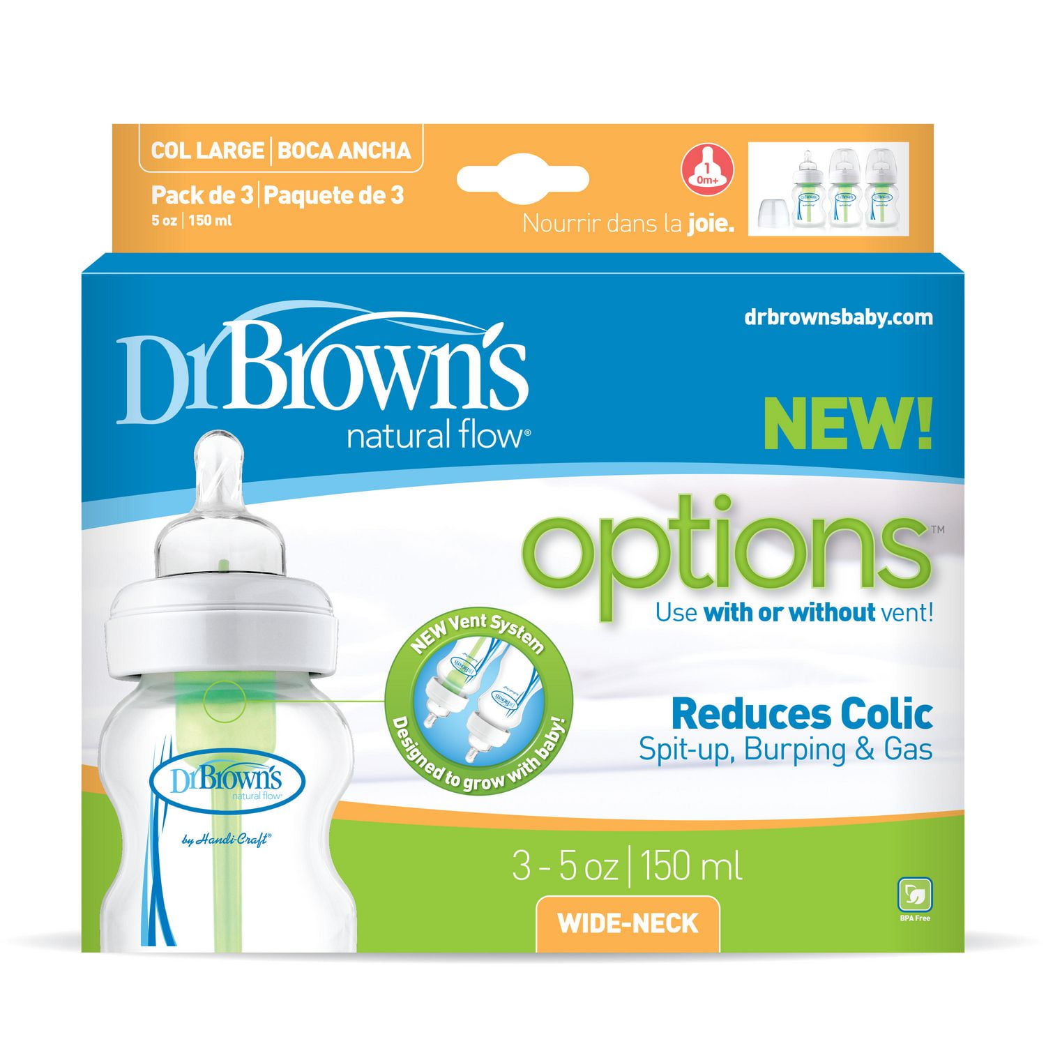 dr brown's options wide neck
