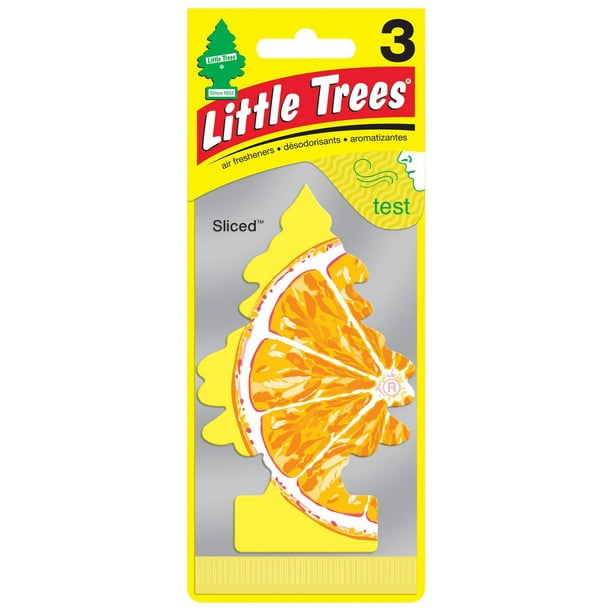 LITTLE TREES air freshener Sliced 3Pack, LT Sliced 3Pack Walmart.ca