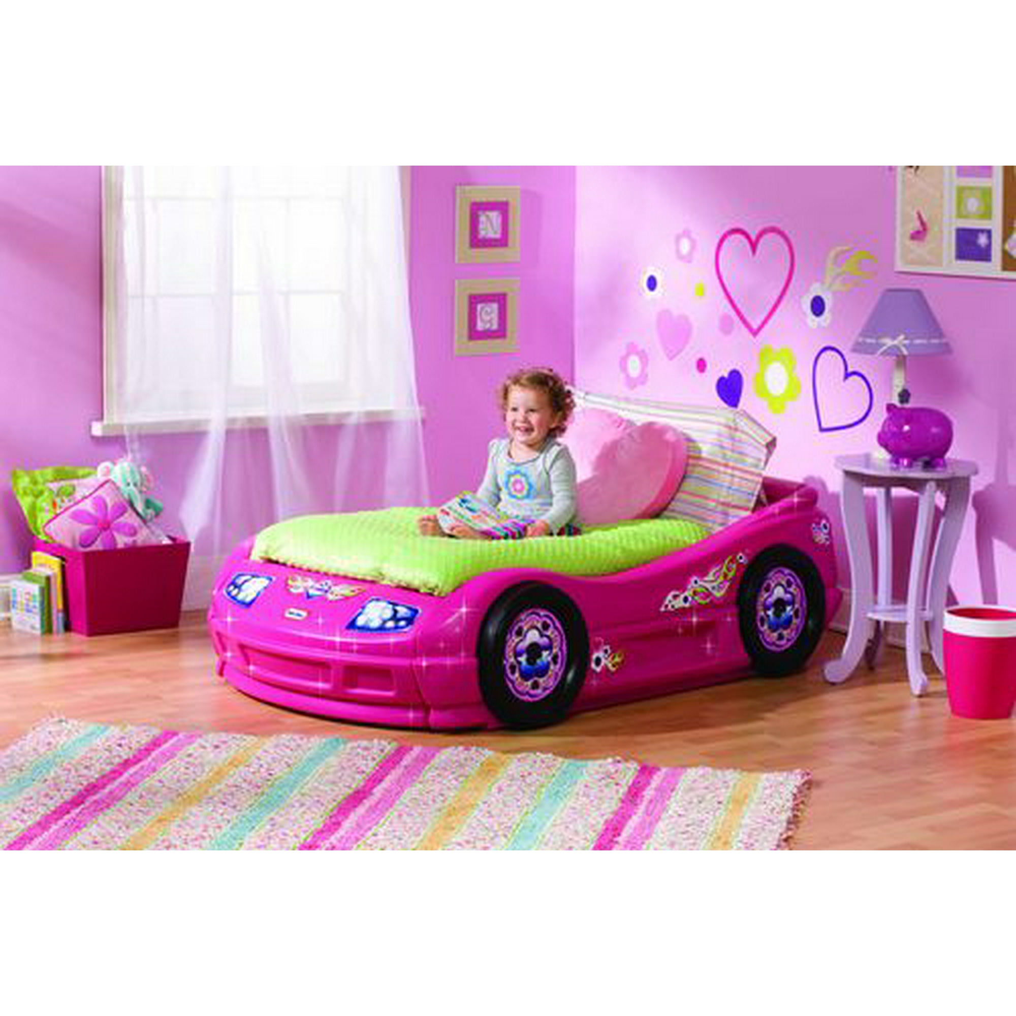 Twin Little Tikes Race Cars Little Tikes Bed €275 №3458724 In