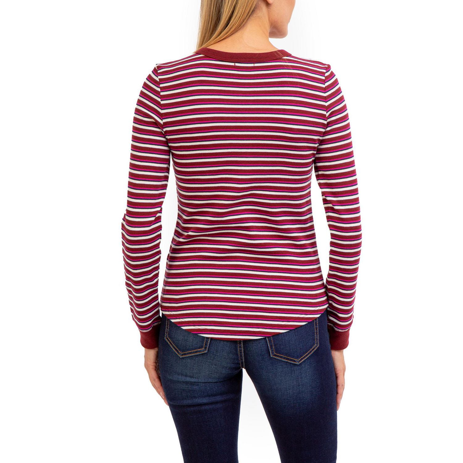 U.S. Polo Assn Women's Stripe Henley