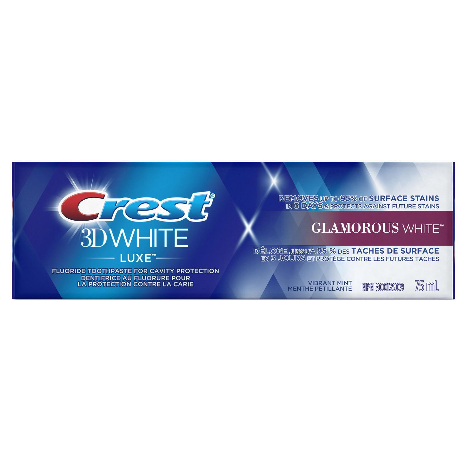 crest glamorous white luxe