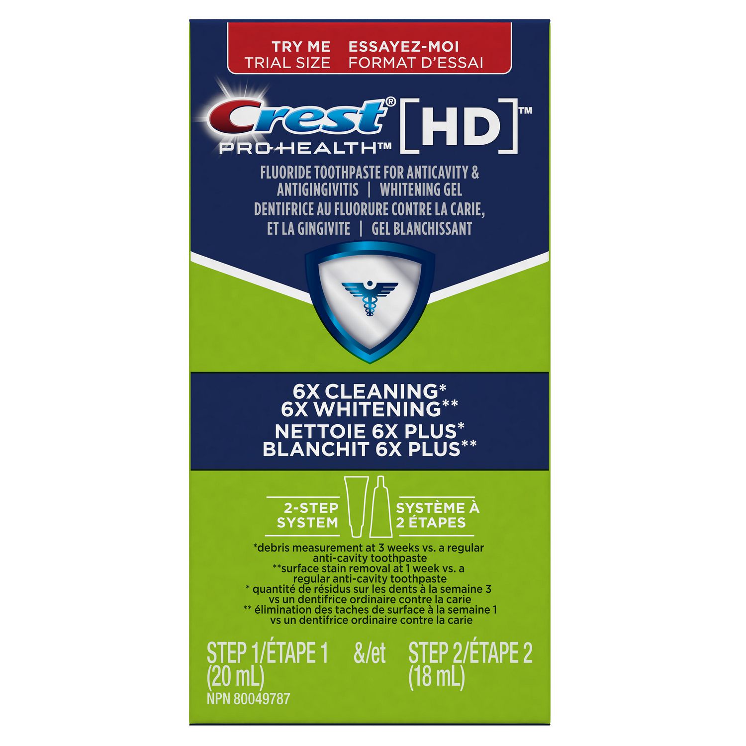 crest pro health hd 2 step walmart