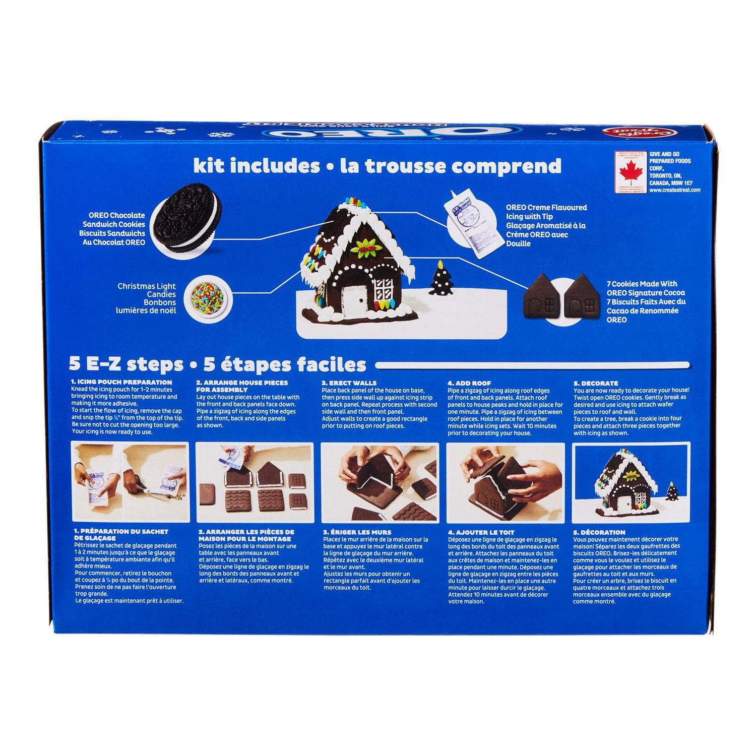 Create A Treat Oreo Build Your Own House Cookie Kit, 431 g