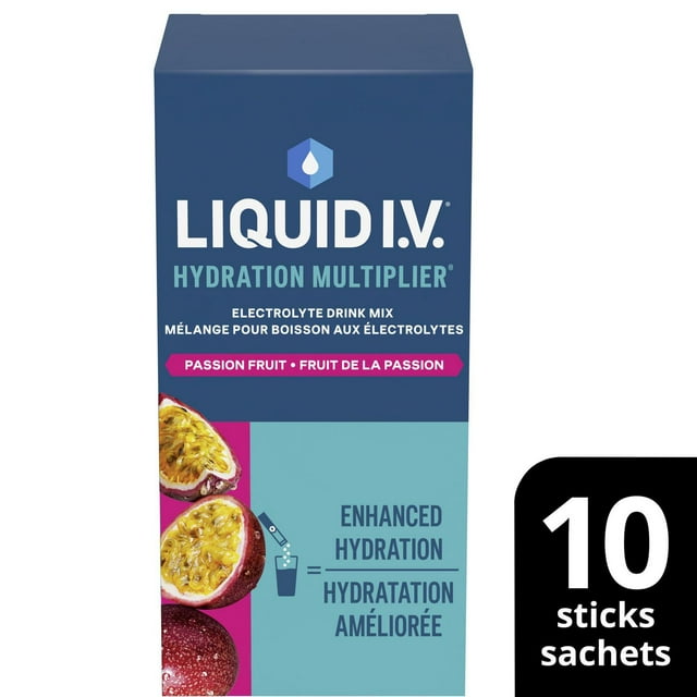 Liquid I.V. Passion Fruit Hydration Multiplier Electrolyte Drink Mix