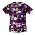 thumbnail image 1 of Scrubstar Simply Basic "halloween Delight" Print Scrub Top, 1 of 1