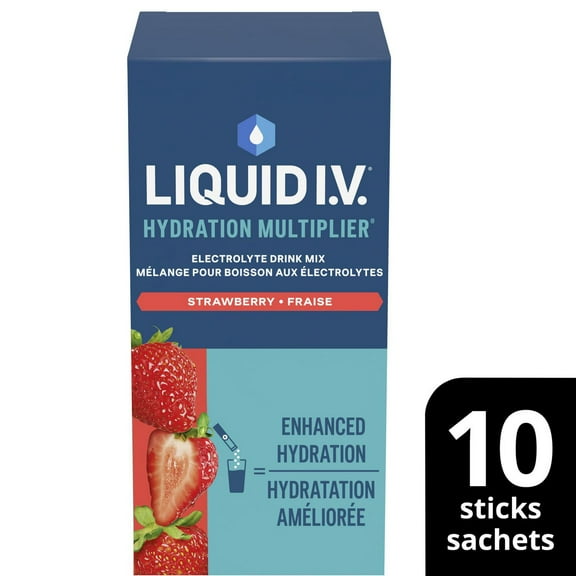 Liquid I.V. Strawberry Hydration Multiplier Electrolyte Drink Mix