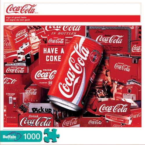 1000P Coca Cola Sign of Good Taste casse-tête