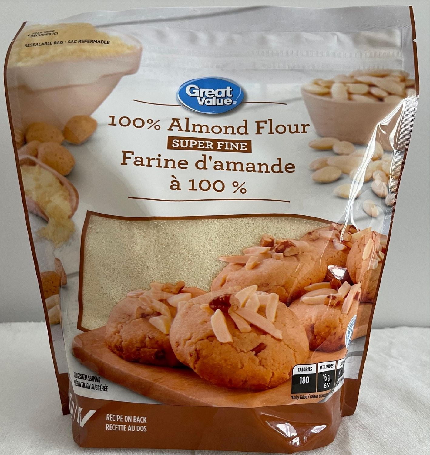 Great Value 100 Almond Flour Super Fine Walmart Canada