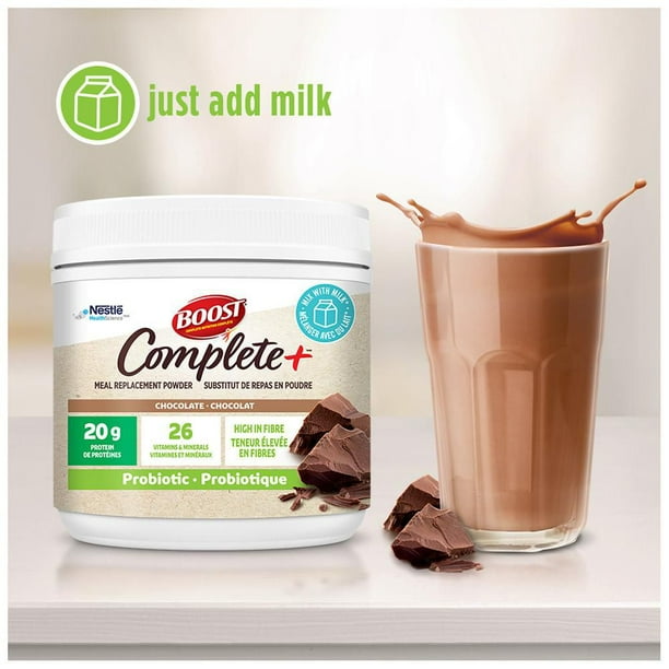 BOOST COMPLETE+ Chocolate Probiotic Meal Replacement Powder 408 g