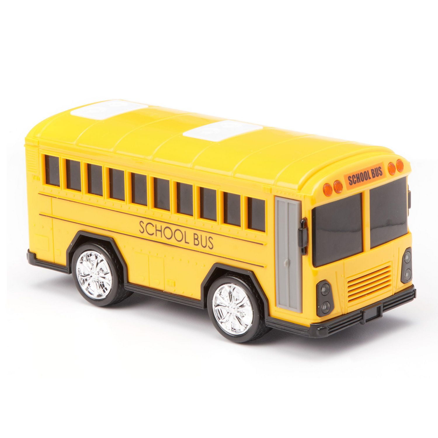 Small toy store school bus