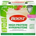 thumbnail image 1 of Substitut de repas liquide BOOST Hyperprotéiné Fraise 6 x 237 ml, 1 of 9