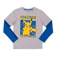 thumbnail image 1 of Pokemon Boy's Long Sleeve T-Shirt, 1 of 1