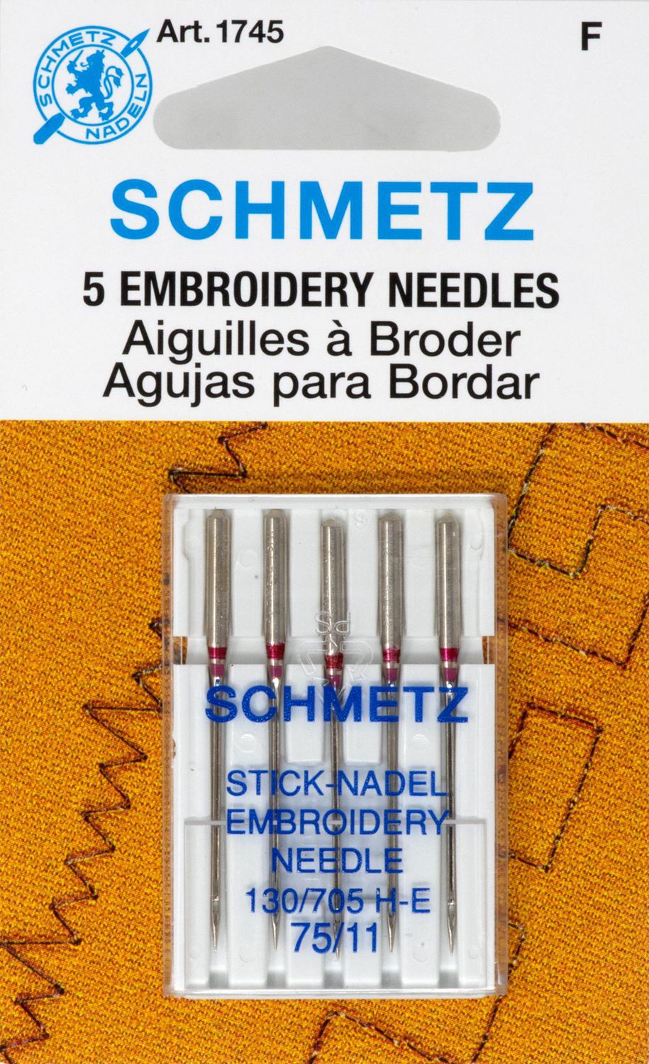 Aiguilles SCHMETZ Broderie - Taille au choix