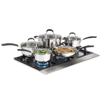 Starfrit Stainless Steel Cookware 10 piece set, 10 piece Stainless Steel Set