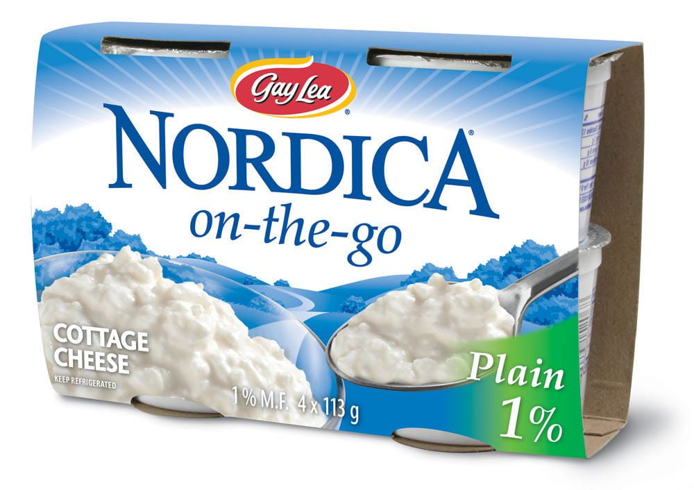 Nordica On The Go Single Serve Plain 1 M F Cottage Cheese