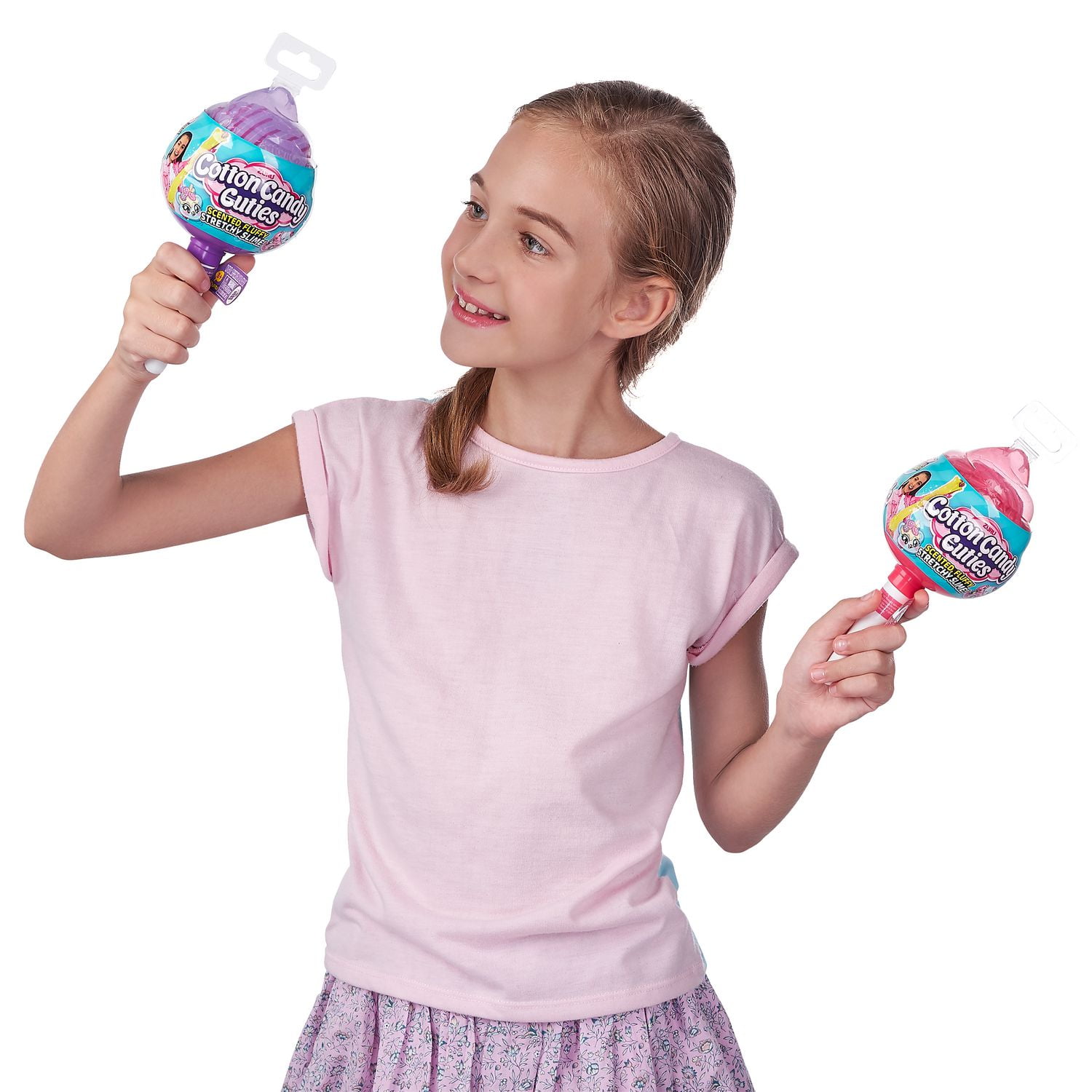 Oosh Cotton Candy Series 2 Scented Squishy Stretchy Slime Walmart