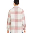 thumbnail image 3 of George Women's Brushed Plaid Shacket, 3 of 6