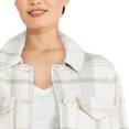 thumbnail image 4 of George Women's Brushed Plaid Shacket, 4 of 6