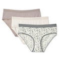 thumbnail image 1 of Lot de 3 culottes taille basse en microfibre George pour femmes, 1 of 2