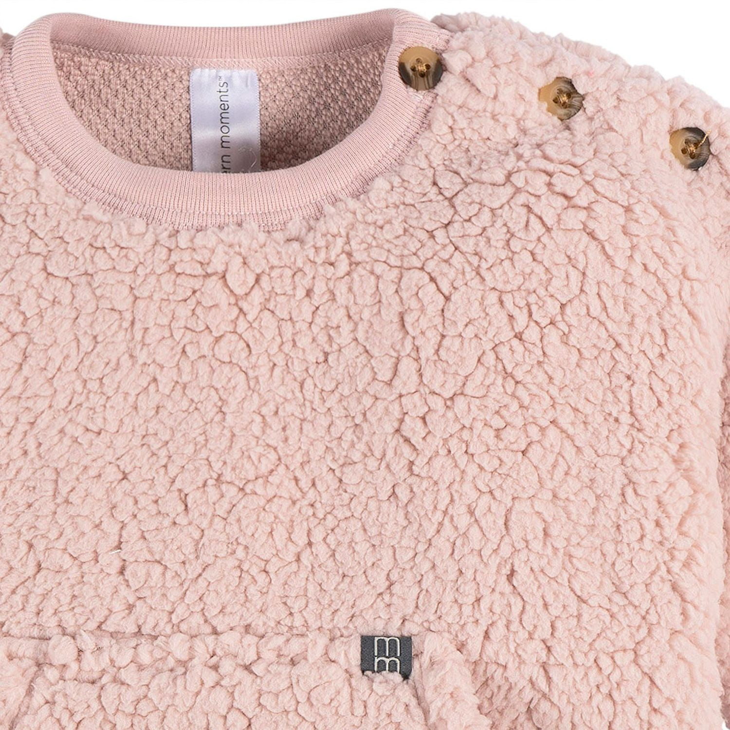 Modern Moments par Gerber - Ensemble de poche Kanga en micro peluche 2 pièces - Rose