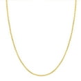 thumbnail image 1 of Luxury Designs Gold Plated Box chain, 19", 1 of 1