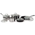 thumbnail image 1 of The Rock 10-Piece Stainless  Cookware Set, 1 of 1